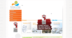 Desktop Screenshot of campolimpoplasticos.com.br